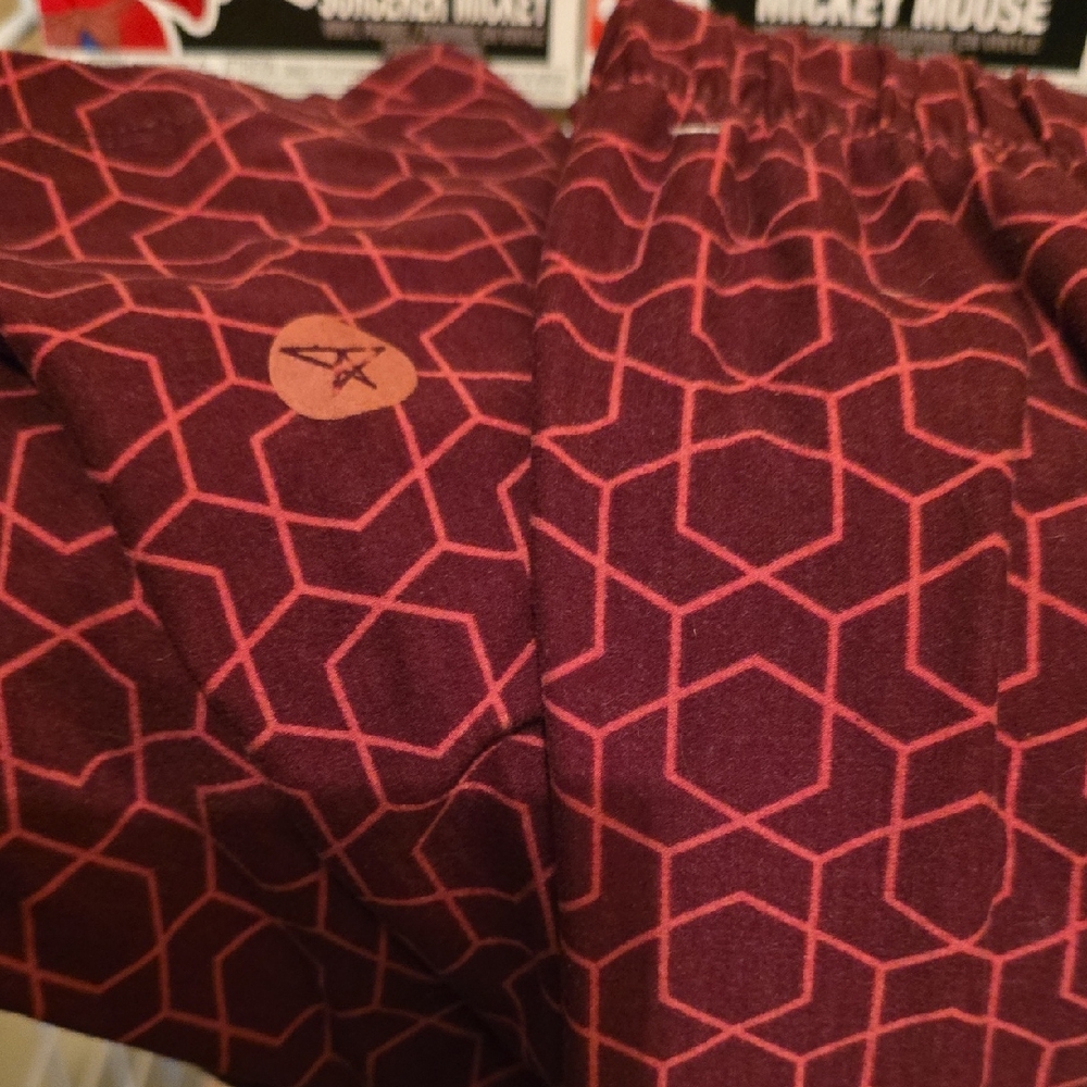 Sweetlegs Plus Red Velvet Leggings